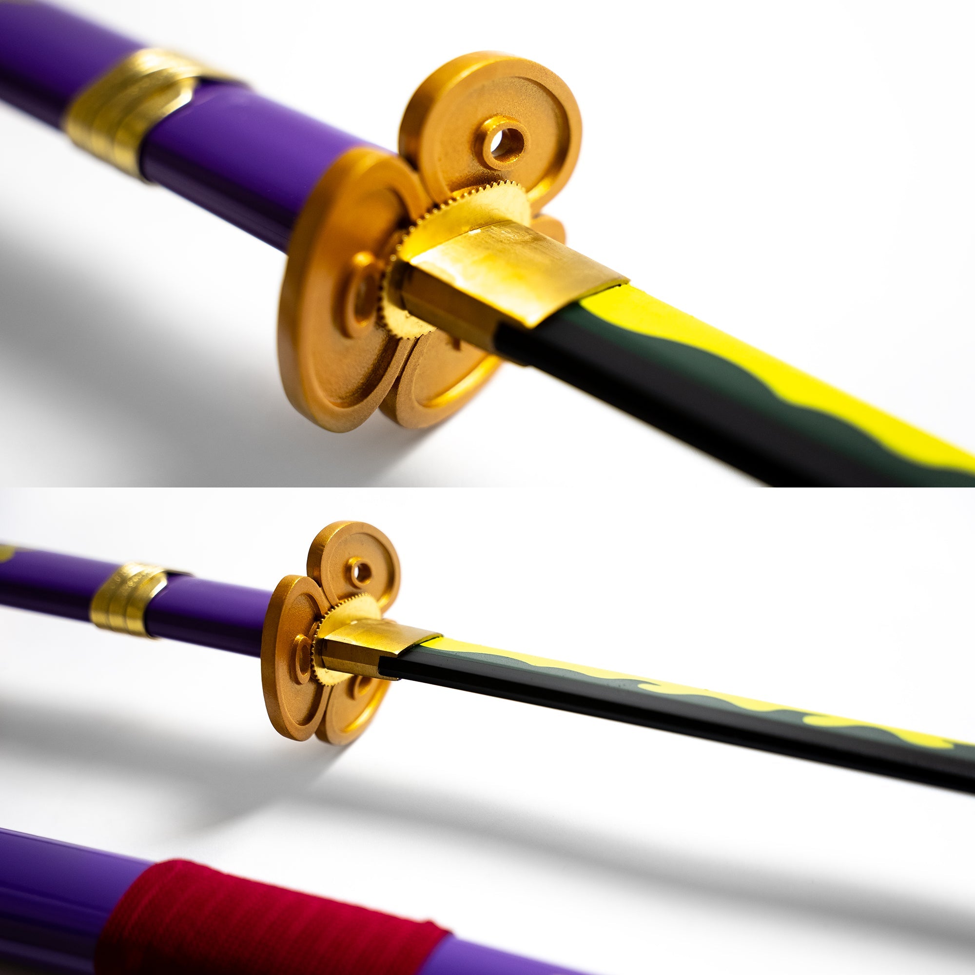 Roronoa Zoro's Purple "Enma" Katana Anime Version (Battle Ready) Anime Sword - Tophatter Daily Deals