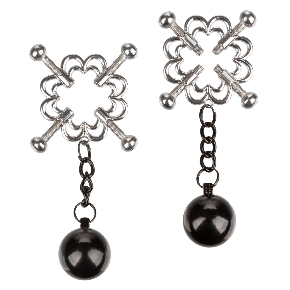 Nipple Grips 4 Point Weighted Nipple Press – 43.5g Nipple Clamp > Sex Toys > Nipple Clamps - Tophatter Daily Deals