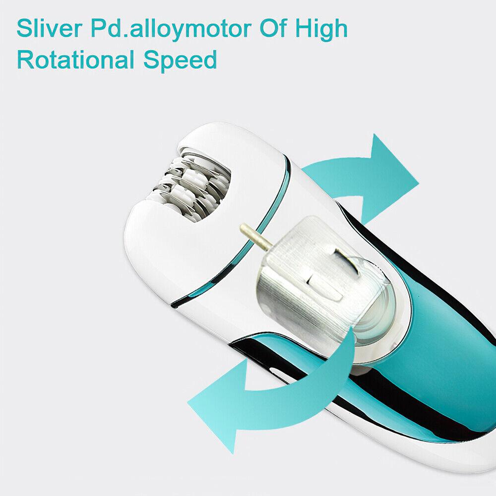 Ladies Hair Removal Devices - Epilator For Women Cordless Rechargeable Lady Body Facial Hair Removal Shaver Health & Beauty - Tophatter Daily Deals