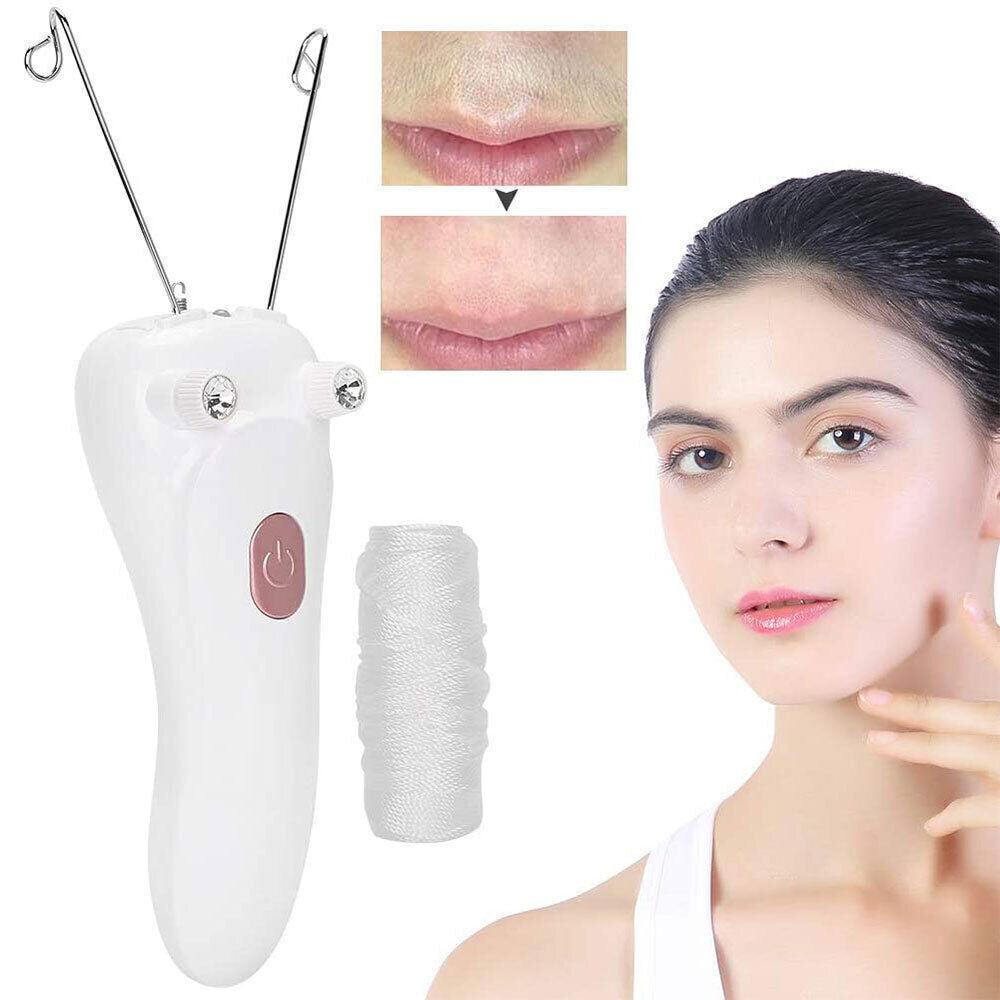 Epilator for Facial Hair - Electric Facial Threading Hair Removal Epilators for Women Face Thread Epilator Facial Body Hair Removal Machine Epilator Personal Care - Tophatter Daily Deals