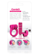 Charged Combo Kit 1 – Body-Safe Silicone Cock Ring and Fingertip Sleeve Kit > Sex Toys > Couples Toys - Tophatter Daily Deals