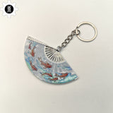 Metal Equilibrium Fan Keychain Backpack Pendant - Tophatter Daily Deals