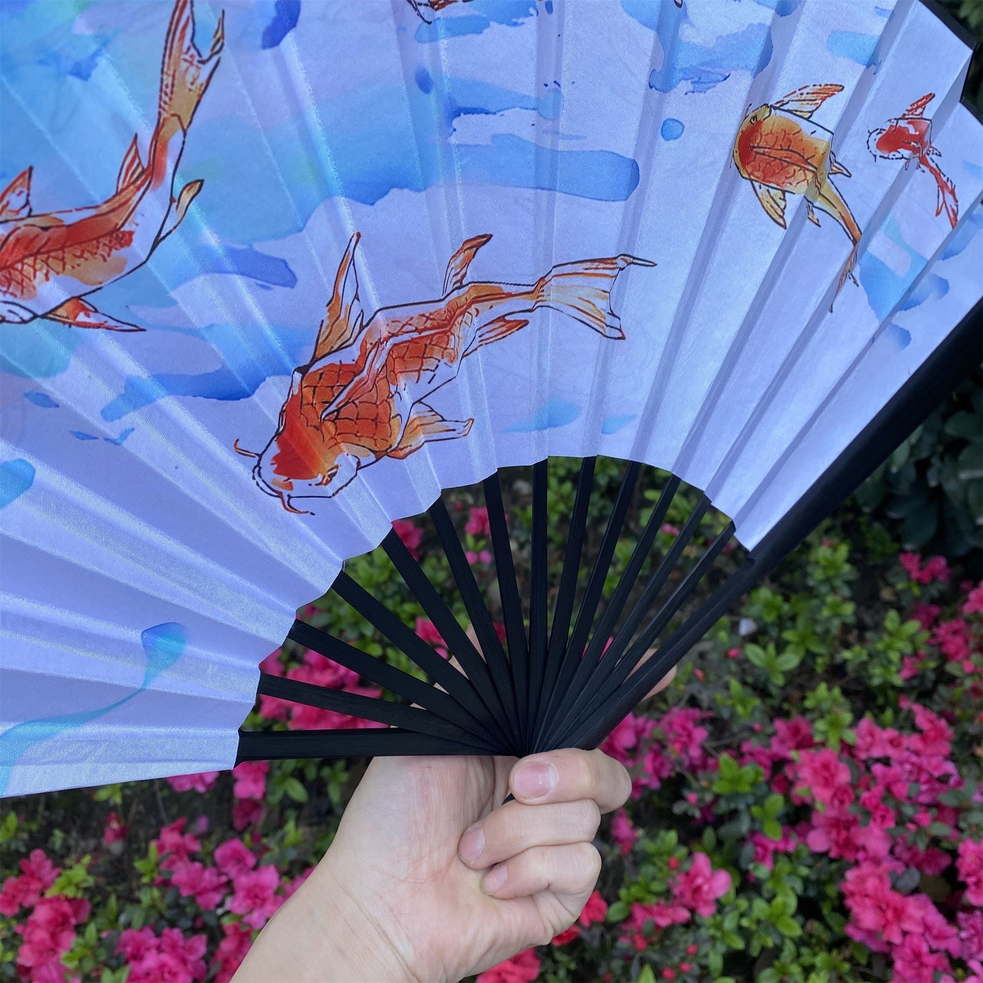 Val Equilibrium Folding Fan Cosplay Prop 2 Options - Tophatter Daily Deals