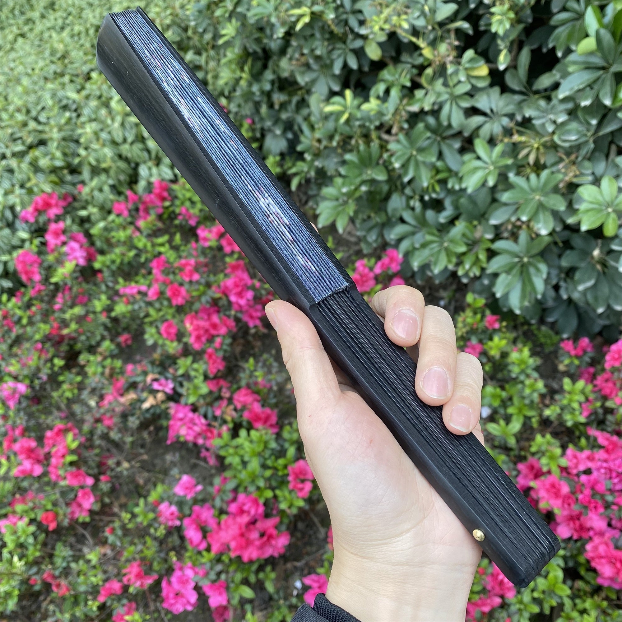 Val Equilibrium Folding Fan Cosplay Prop 2 Options - Tophatter Daily Deals