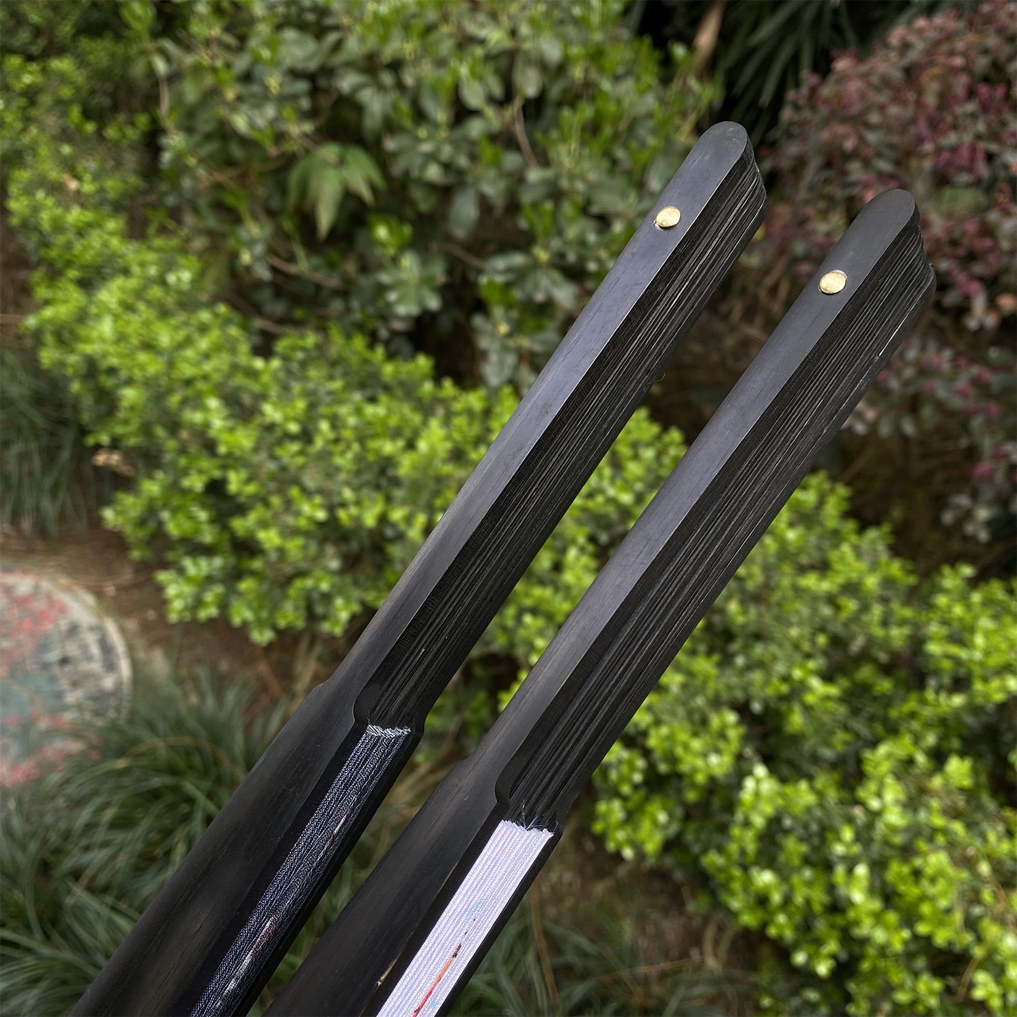 Val Equilibrium Folding Fan Cosplay Prop 2 Options - Tophatter Daily Deals