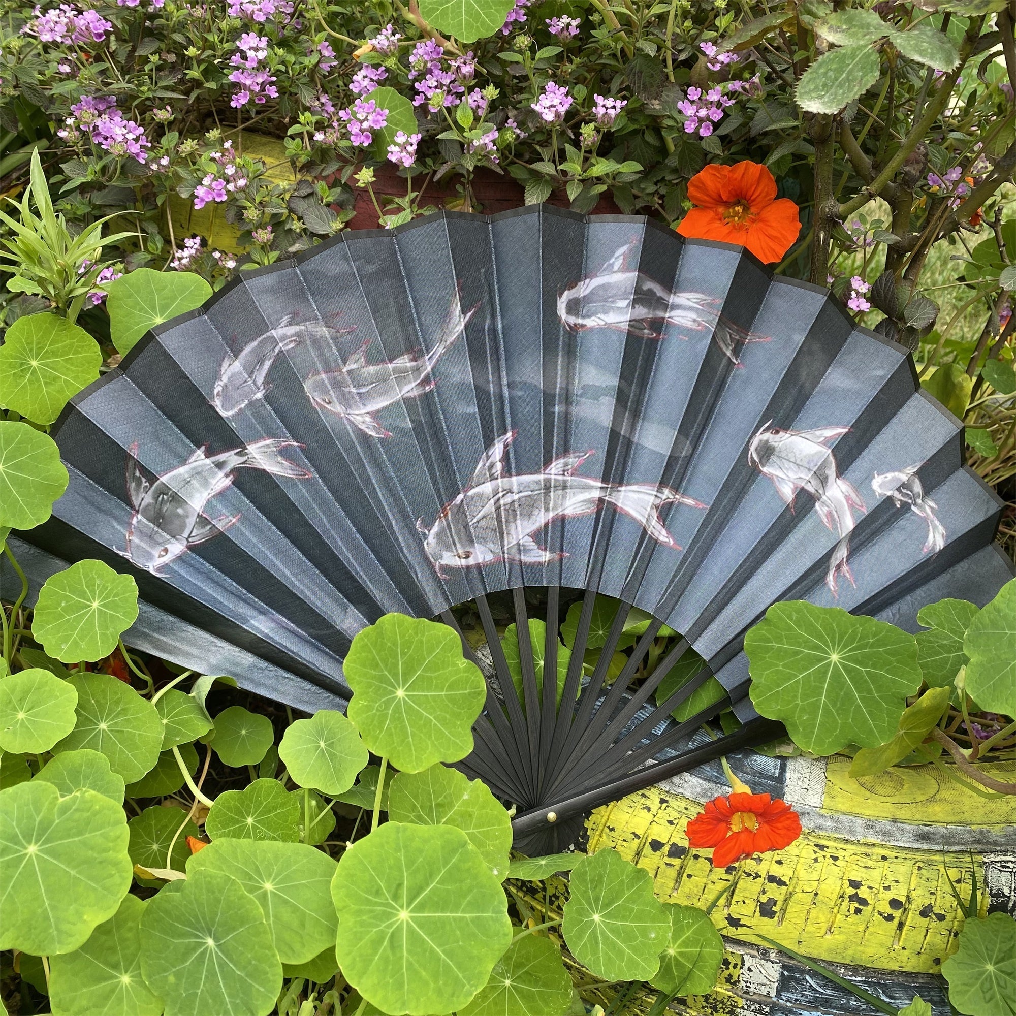 Val Equilibrium Folding Fan Cosplay Prop 2 Options - Tophatter Daily Deals