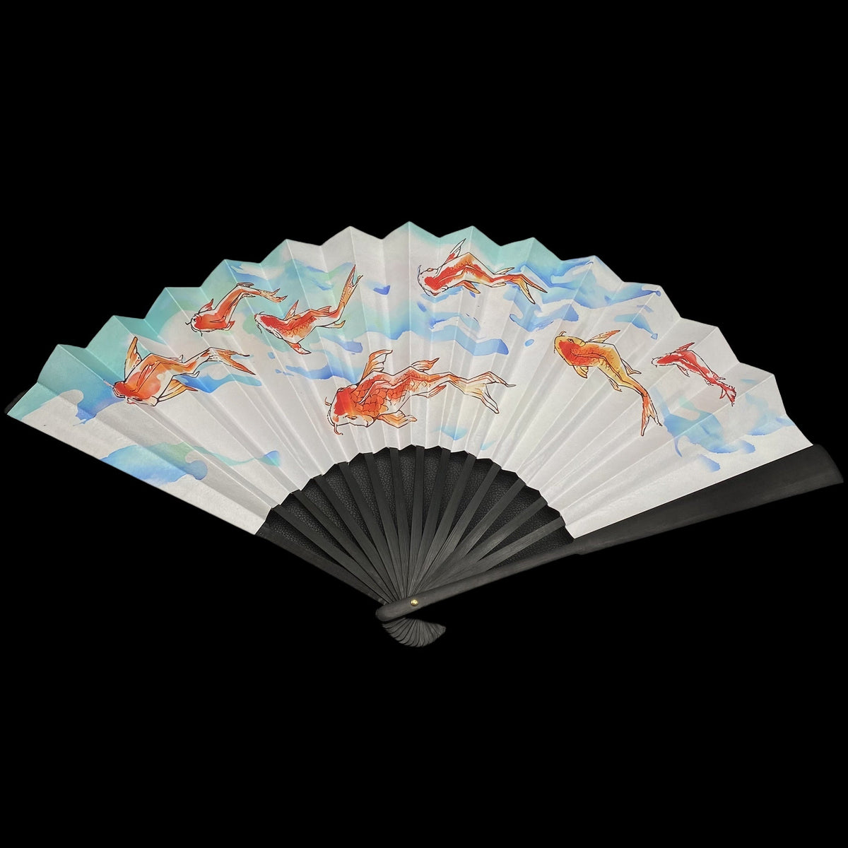 Val Equilibrium Folding Fan Cosplay Prop 2 Options - Tophatter Daily Deals