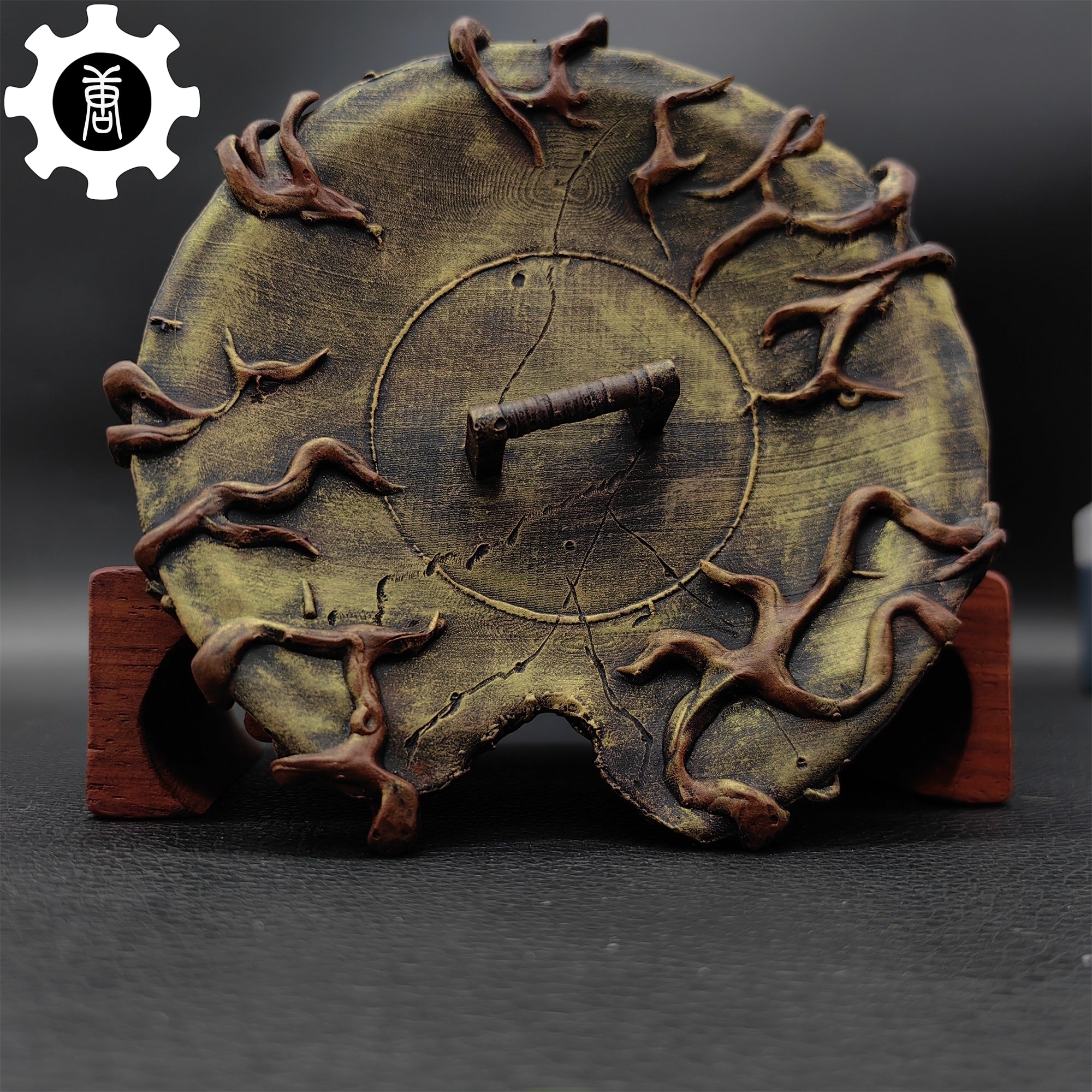 3D Printed 1: 12 Scale Erdtree Greatshield Golden Halberd - Tophatter Daily Deals