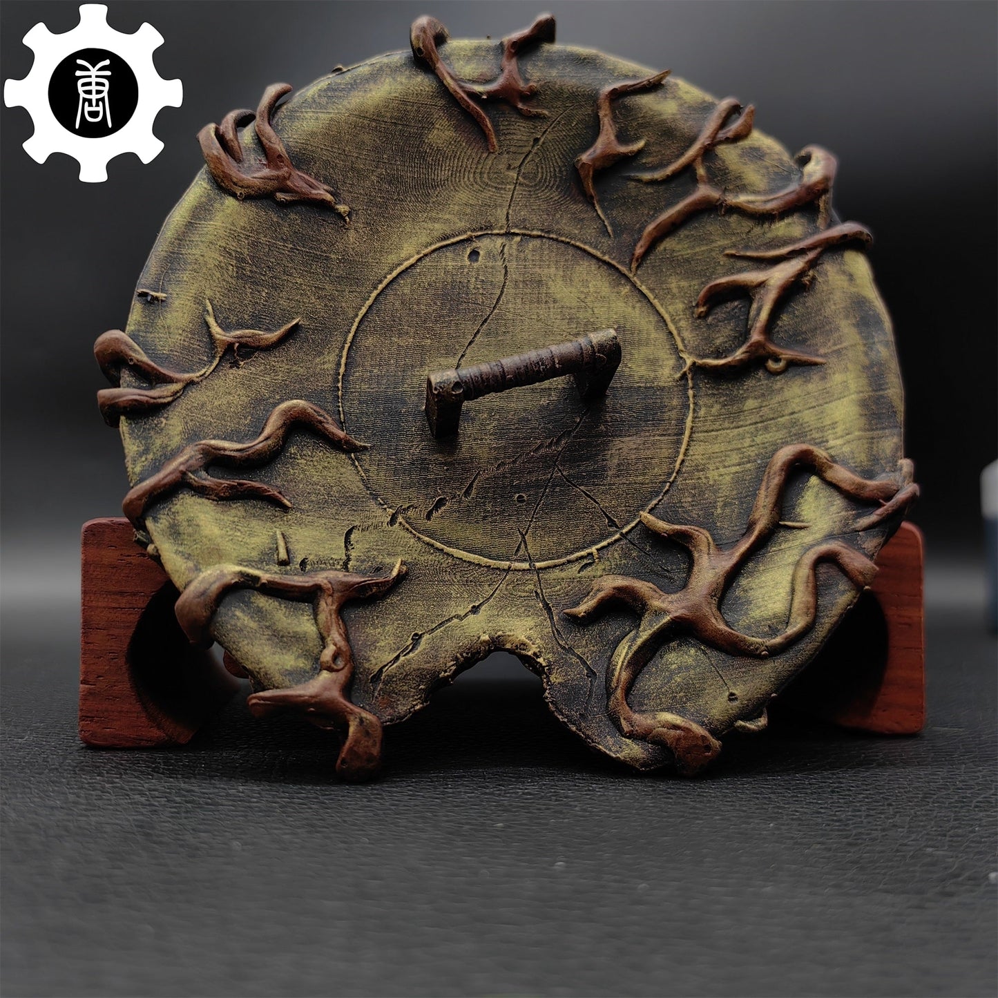 3D Printed 1: 12 Scale Erdtree Greatshield Golden Halberd - Tophatter Daily Deals