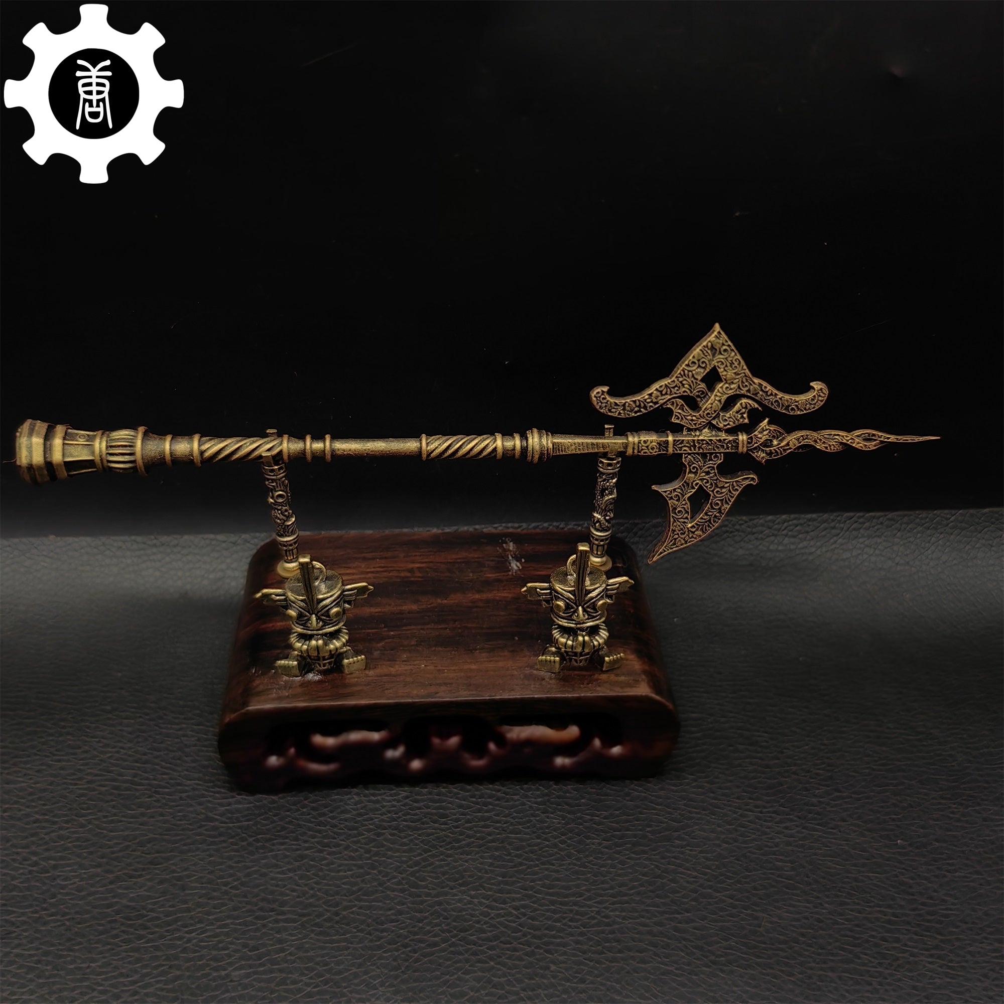 3D Printed 1: 12 Scale Erdtree Greatshield Golden Halberd - Tophatter Daily Deals