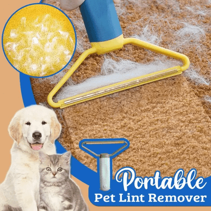 Ergonomic Pet Hair & Lint Remover Lint Rollers - Tophatter Daily Deals