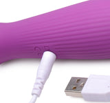 Silicone Wand Massager – Travel-Ready Small Wand Vibrator > Sex Toys For Ladies > Clitoral Vibrators and Stimulators - Tophatter Daily Deals