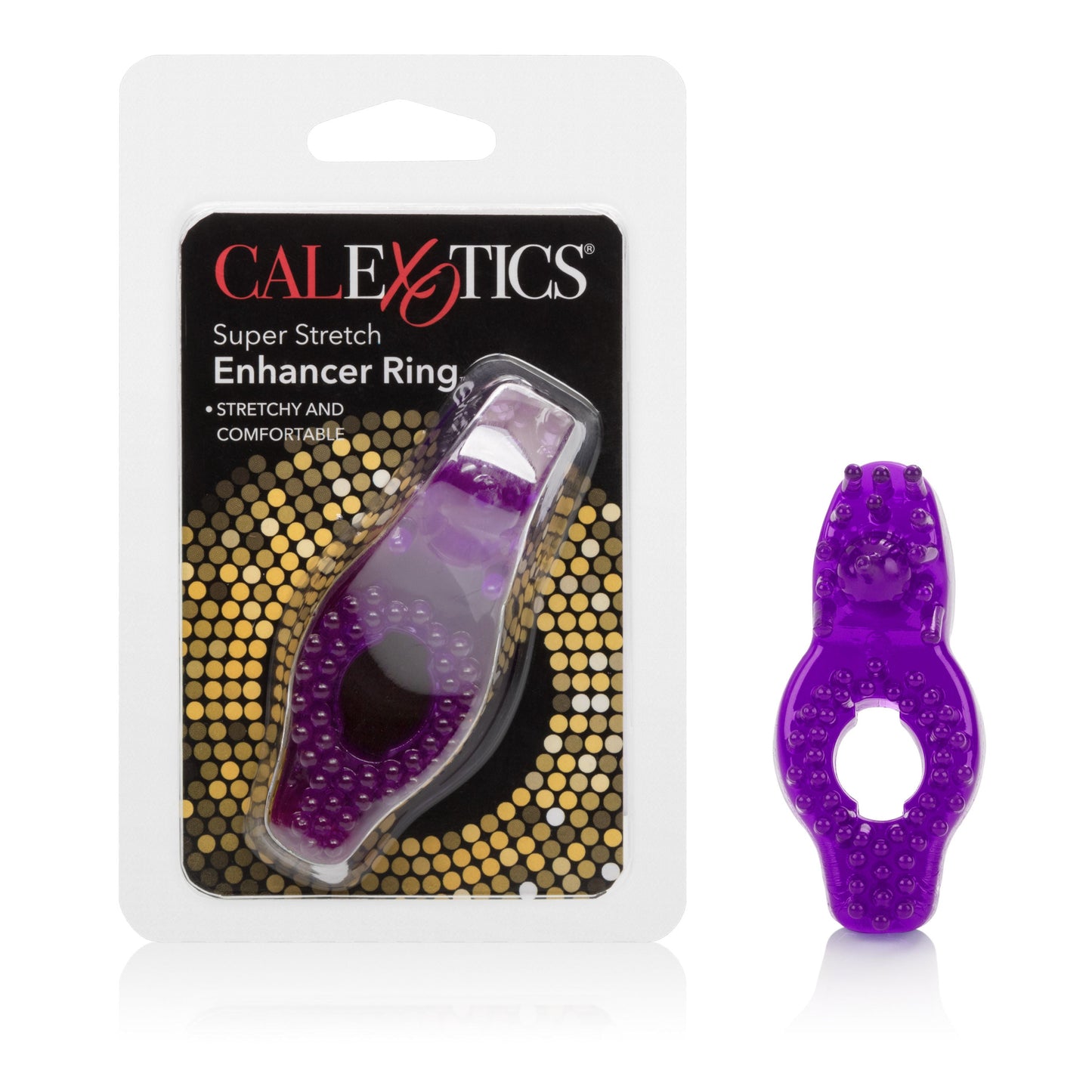Super Stretch Pink Enhancer Ring With Tickler > Cock Ring > Single - Tophatter Daily Deals