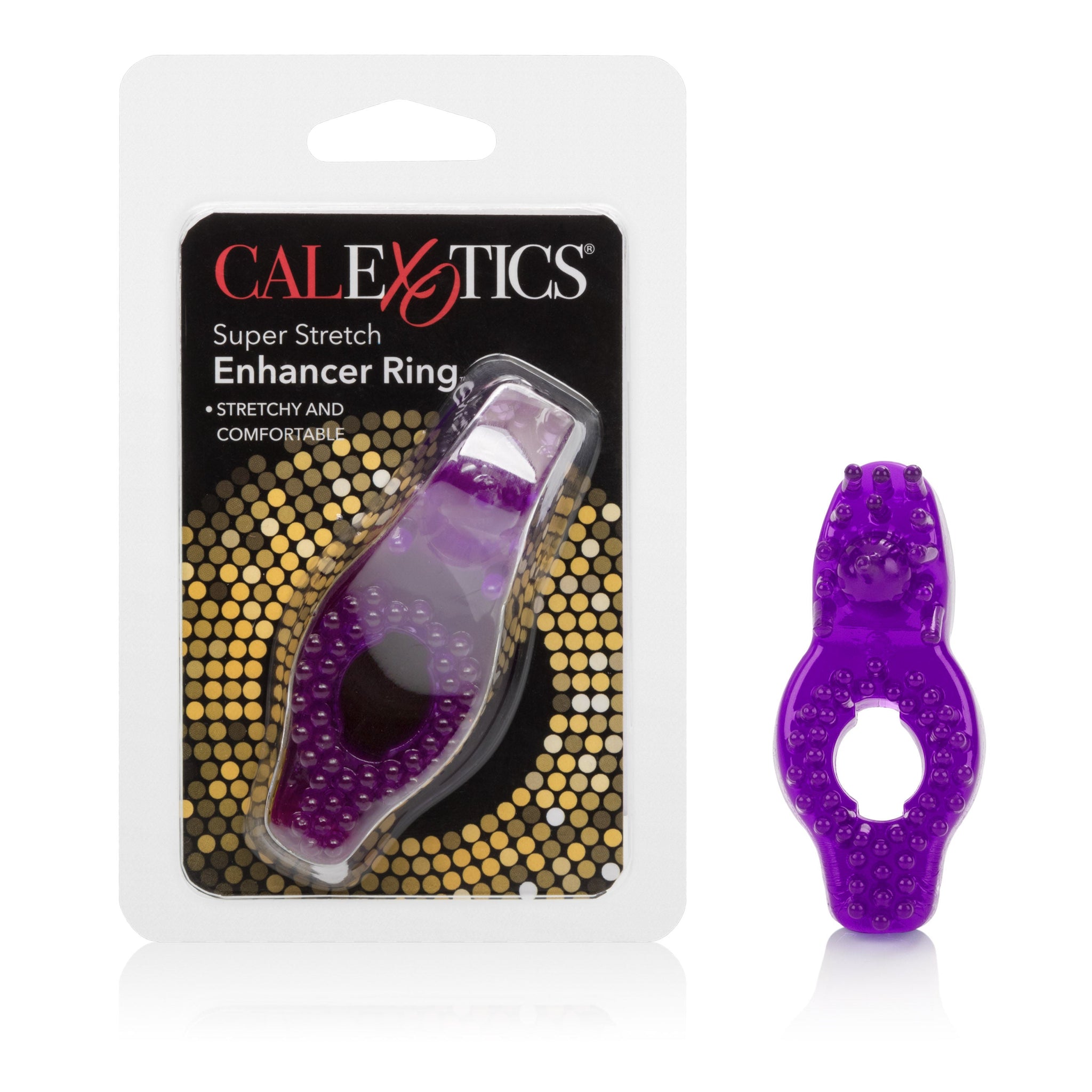 Super Stretch Pink Enhancer Ring With Tickler > Cock Ring > Single - Tophatter Daily Deals