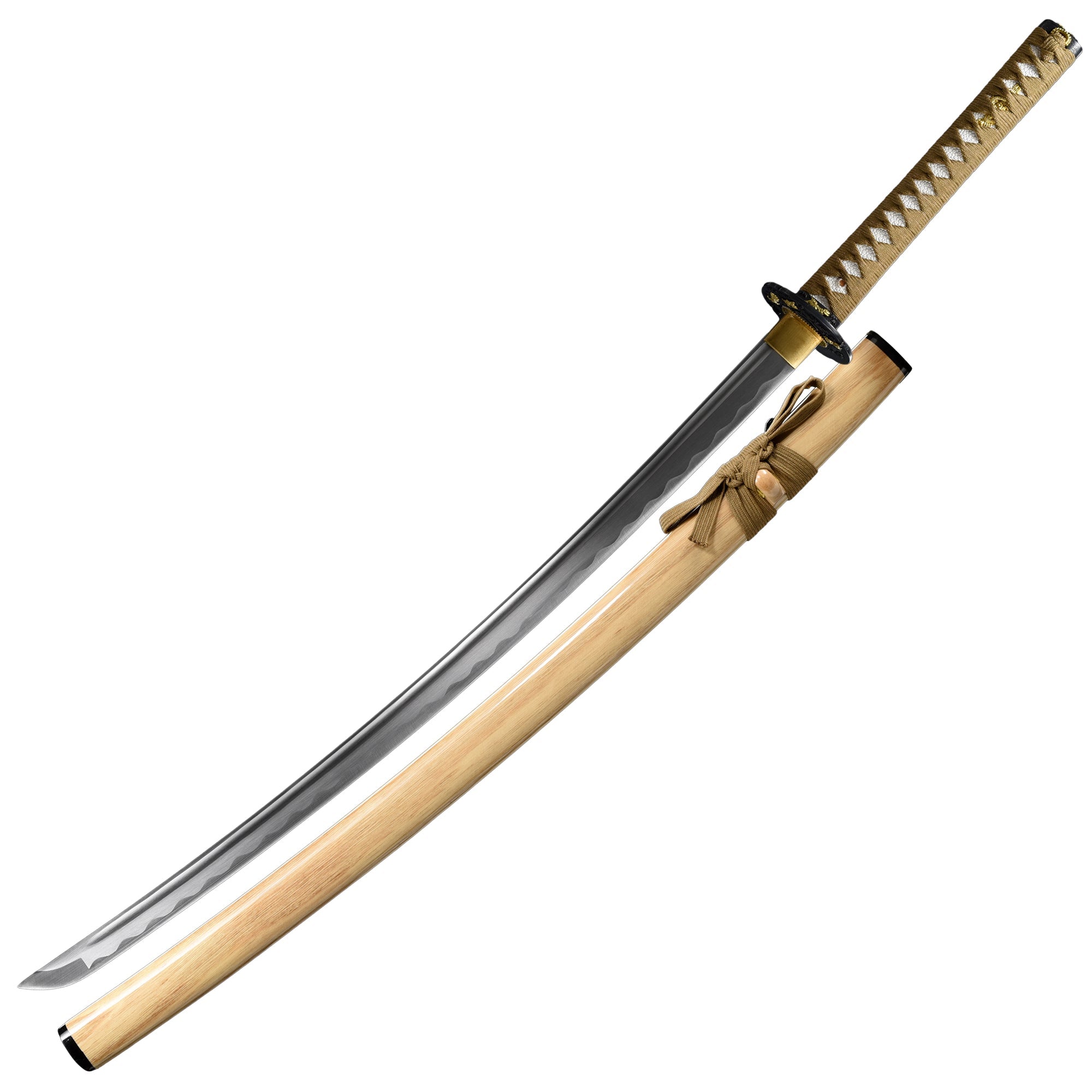 Ethereal Essence Traditional Wooden Handmade Katana Swords - Tophatter Daily Deals