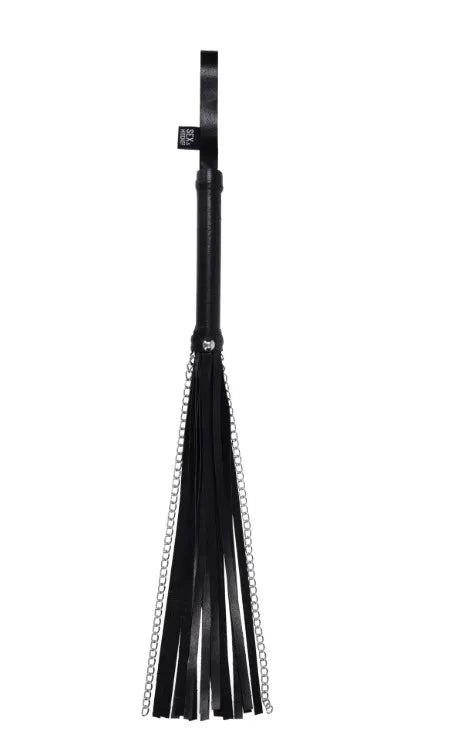 Shadow Chain Flogger – Faux Leather and Chain Impact Toy > Bondage Gear > Whips & Floggers - Tophatter Daily Deals
