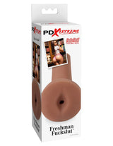 Pipedream Extreme Toyz Freshman Fuckslut Brown Ass Stroker > Sex Toys For Men > Masturbators > Manual - Tophatter Daily Deals