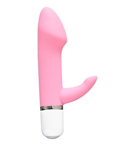 Eva Mini Vibe Pink Rabbit Style G-Spot and Clitoral Vibrator > Vibrators > Ladies > Rabbit - Tophatter Daily Deals