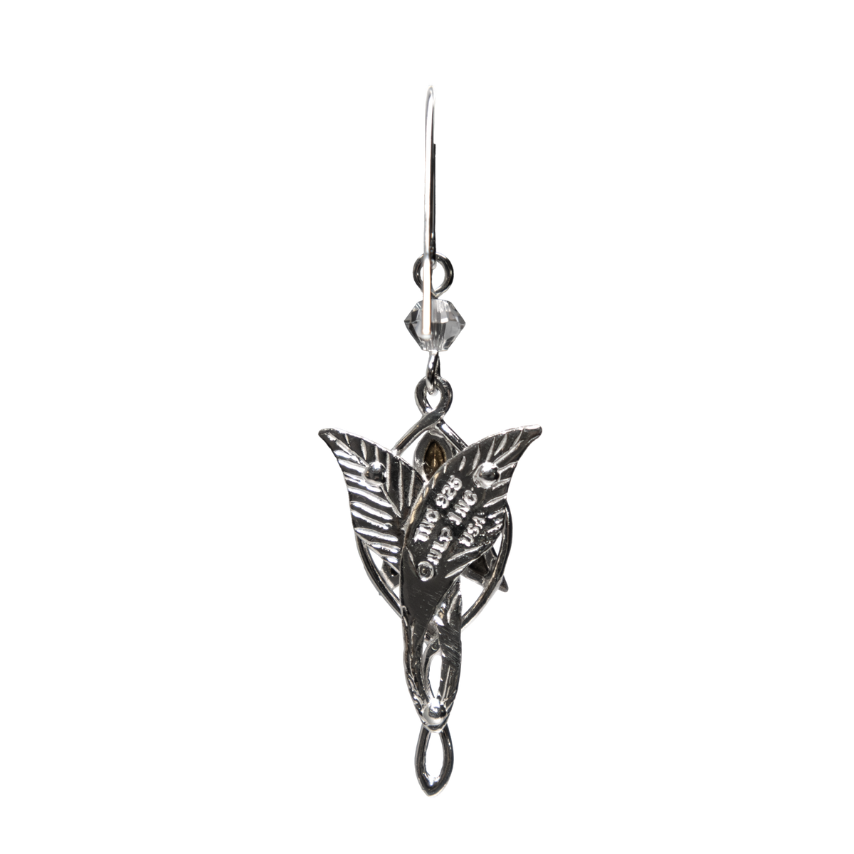 Lord Of The Rings - Arwen Evenstar Sterling Silver Earrings Earrings - Tophatter Daily Deals