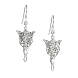 Lord Of The Rings - Arwen Evenstar Sterling Silver Earrings Earrings - Tophatter Daily Deals