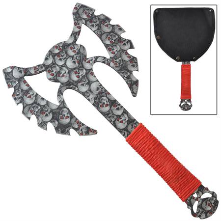 Everlasting Damnation Double Headed Throwing Practice Target Hatchet Axe - Tophatter's Guns'N'Weapons Store Collectible Weapons - Tophatter Daily Deals