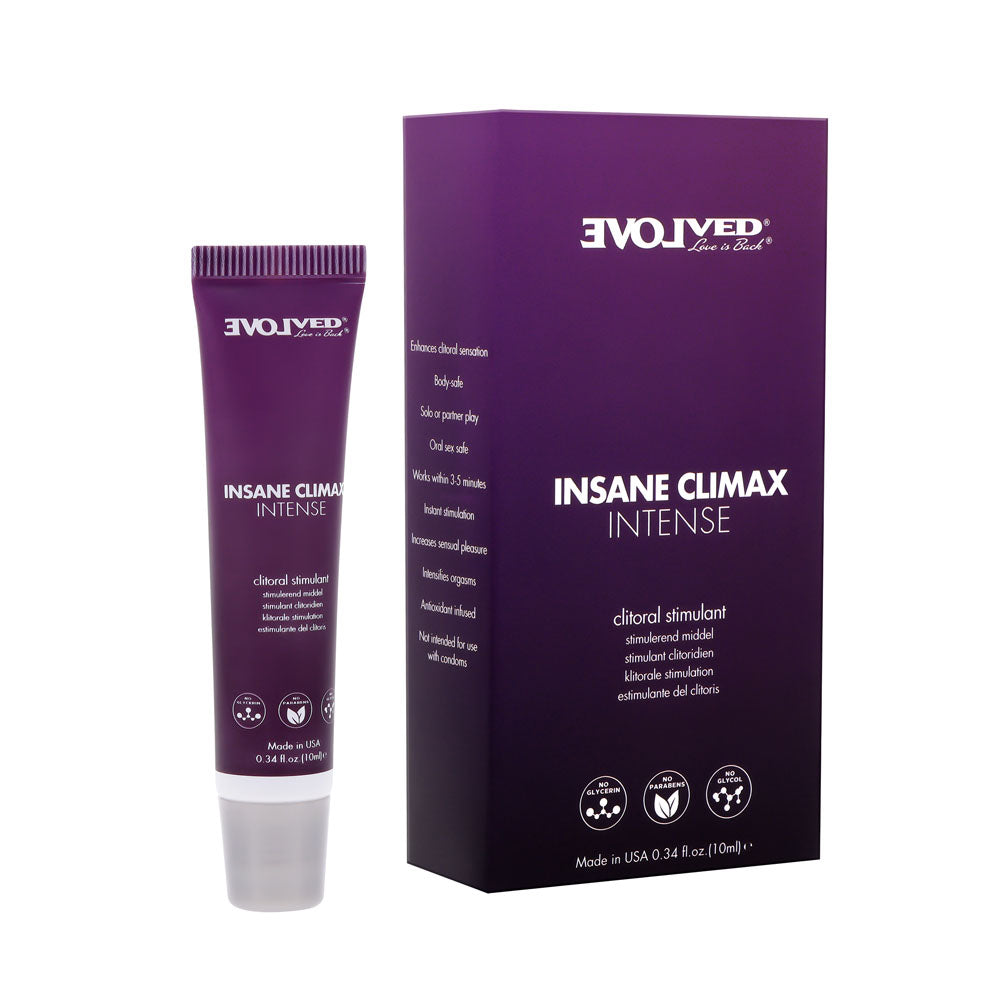 Evolved Insane Climax Intense Clitoral Stimulation Gel 10ml > Essentials > Womens Enhancers - Tophatter Daily Deals
