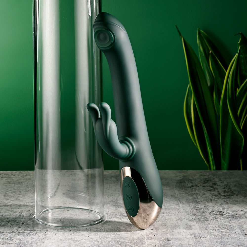 Evolved Rabbit Tap Tap 25 cm Vibrator with Tapping Tip > Vibrators > Ladies > Rabbit - Tophatter Daily Deals
