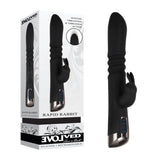 Evolved Rapid Rabbit 25.4 cm Thrusting Vibrator > Vibrators > Ladies > Rabbit Multi - Tophatter Daily Deals