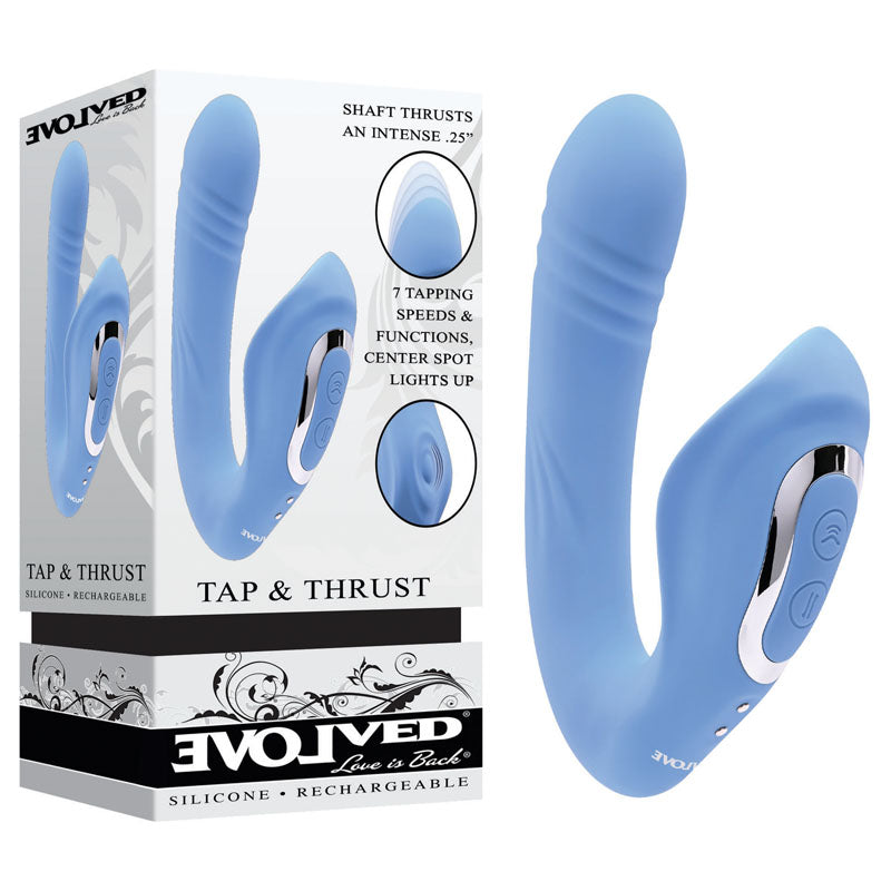 Evolved Tap and Thrust Dual Vibrator > Vibrators > Unconventional - Tophatter Daily Deals