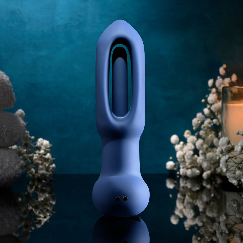 Evolved The Flapper Vibrating and Flapping Butt Plug with Remote > Anal Range > Vibrating Butt Plugs - Tophatter Daily Deals