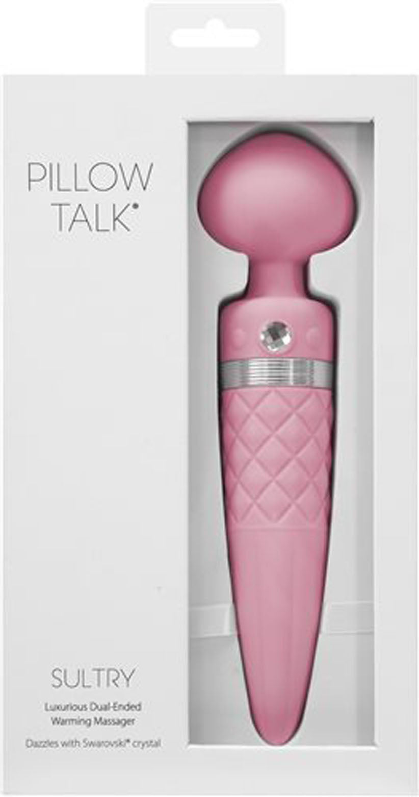 Pillow Talk Sultry Dual Ended Warming Massager Pink > Sex Toys > Massage Wands - Tophatter Daily Deals