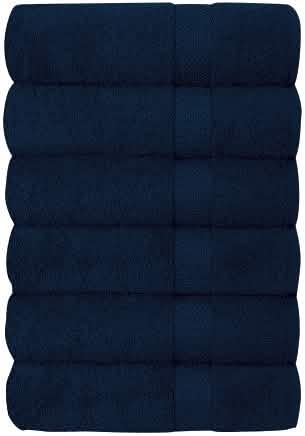 6-Piece Hotel & Spa 100% Cotton Bath Towel Set Bath - Tophatter Daily Deals
