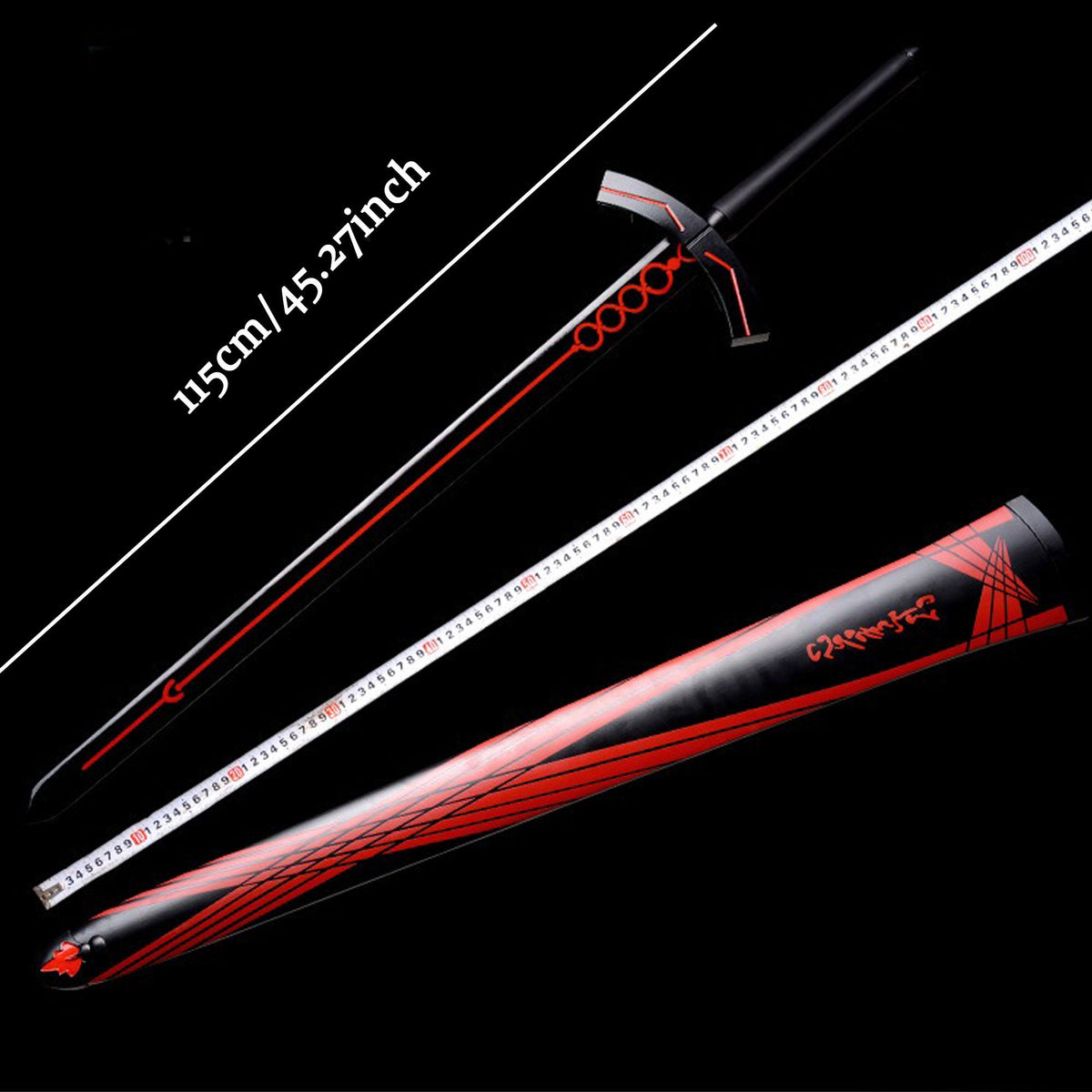 Black Excalibur Morgan Sword Life-Size Metal Replica - Tophatter Daily Deals