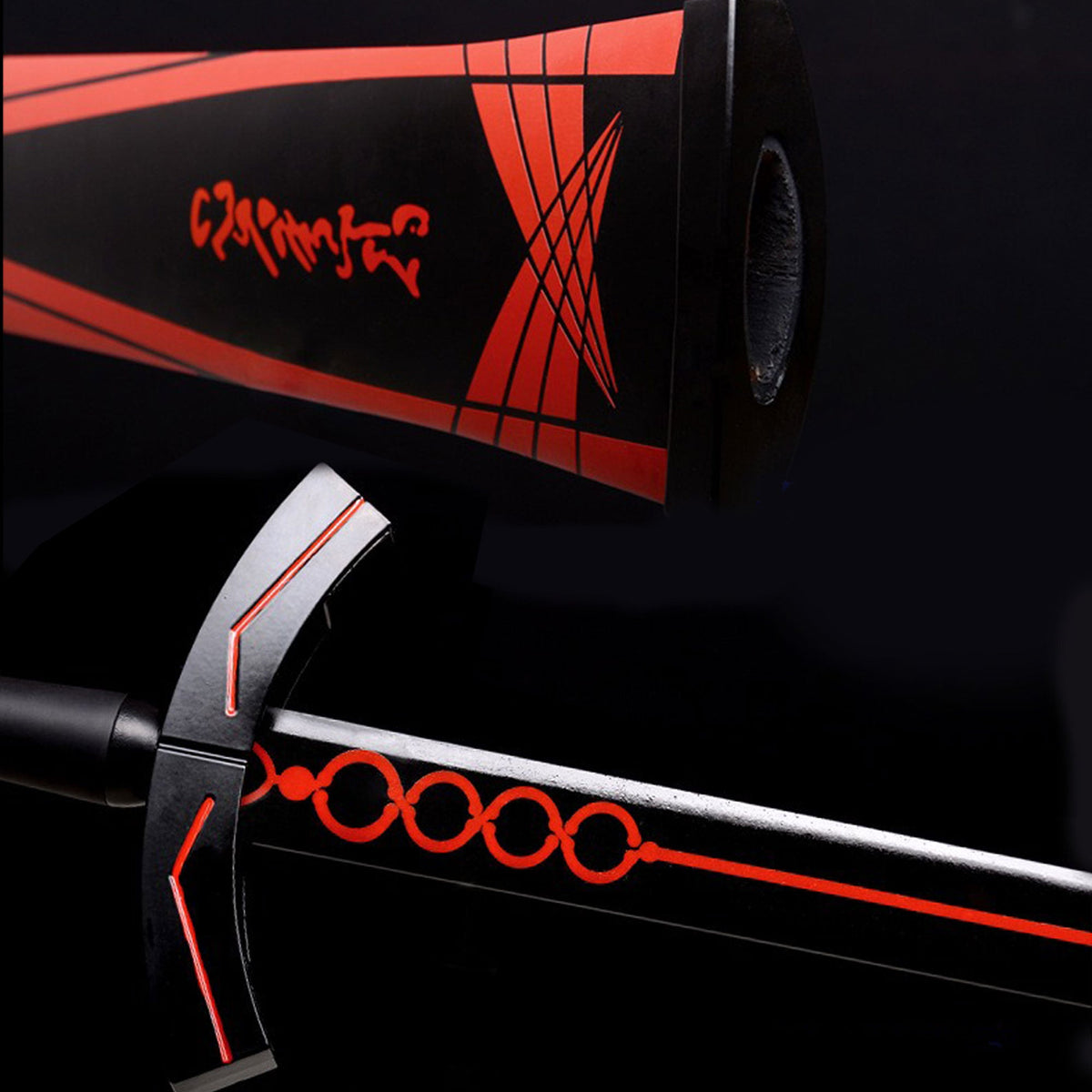 Black Excalibur Morgan Sword Life-Size Metal Replica - Tophatter Daily Deals