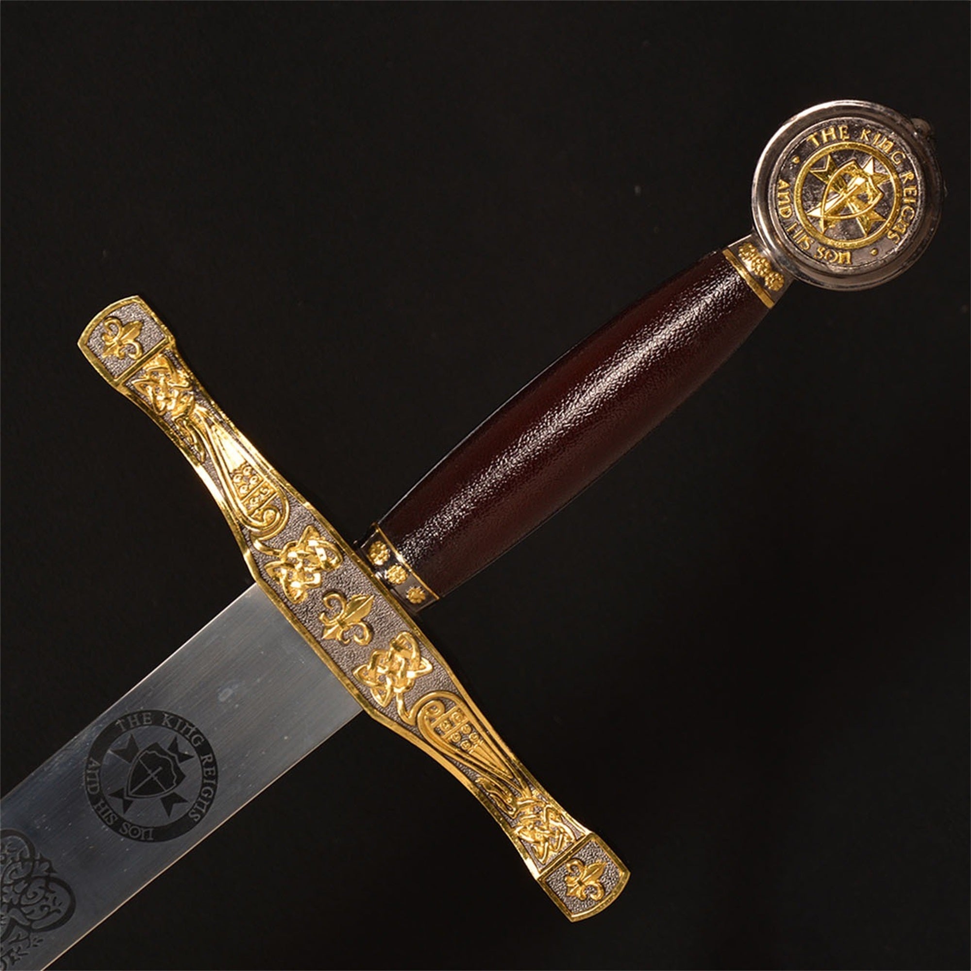 IRL Excalibur Sword Steel Replica - Tophatter Daily Deals