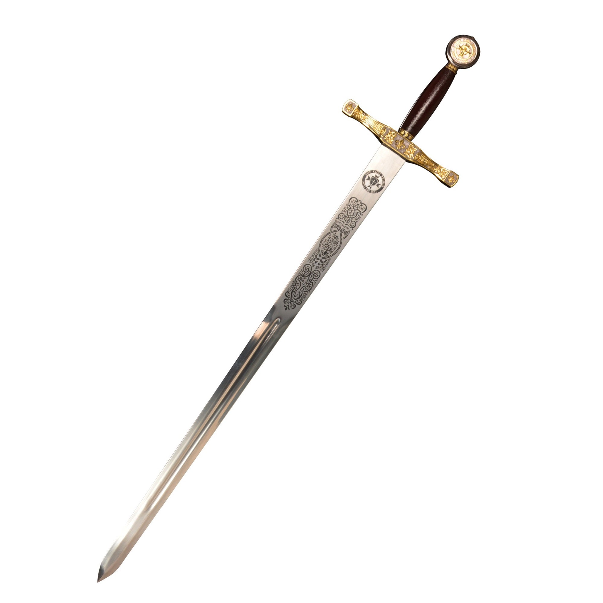 IRL Excalibur Sword Steel Replica - Tophatter Daily Deals