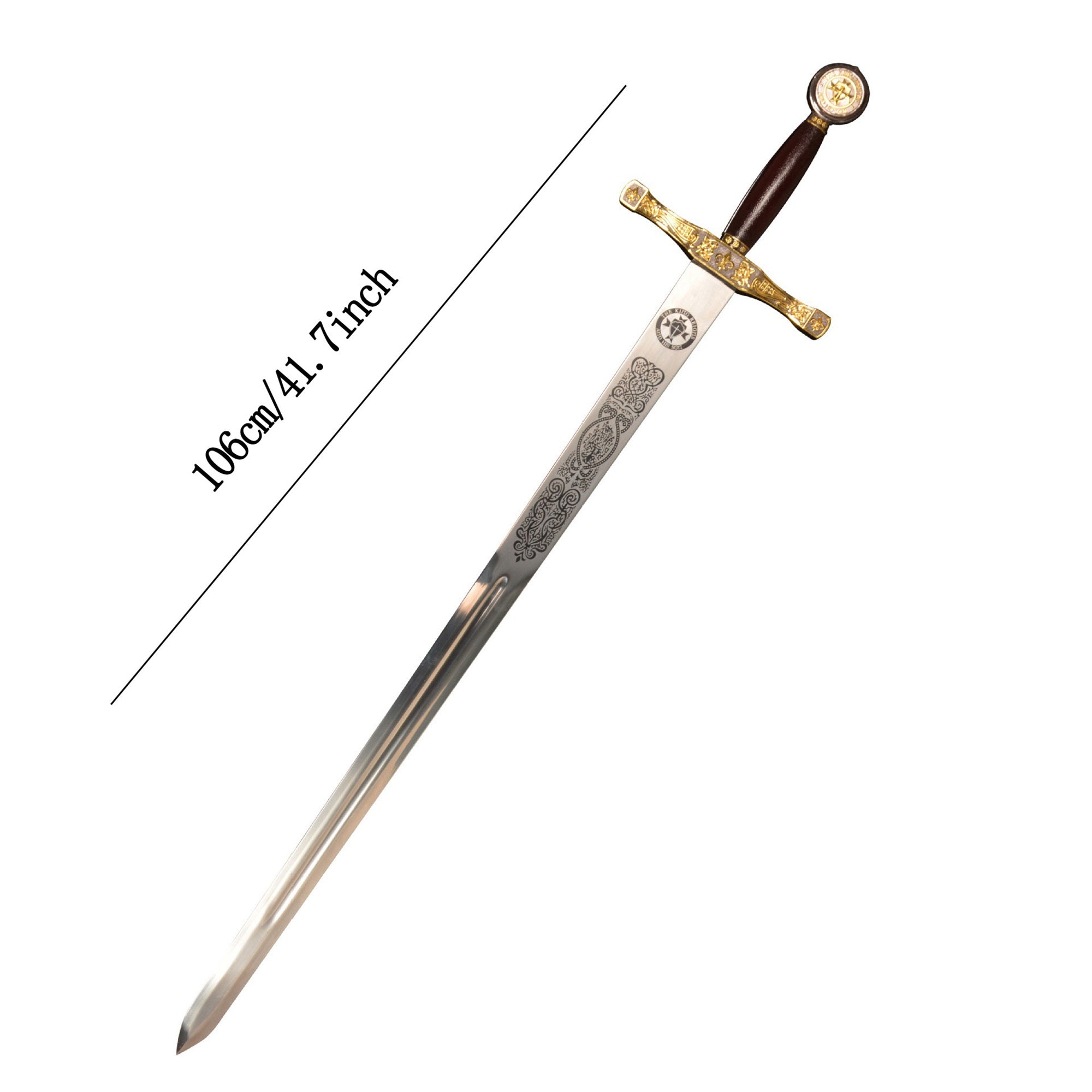 IRL Excalibur Sword Steel Replica - Tophatter Daily Deals