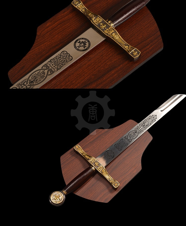 IRL Excalibur Sword Steel Replica - Tophatter Daily Deals