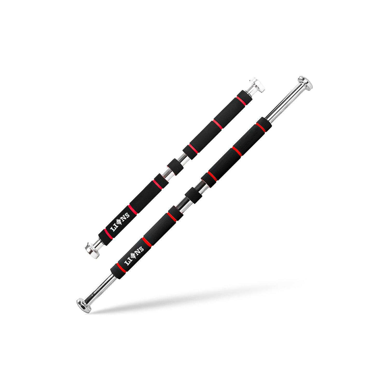 Best Doorway Pull-up Bar UK - Exercise Pull Up Door Bar Chin Ups Fitness Home Gym Push Doorway Training Red Exercise & Fitness - Tophatter Daily Deals