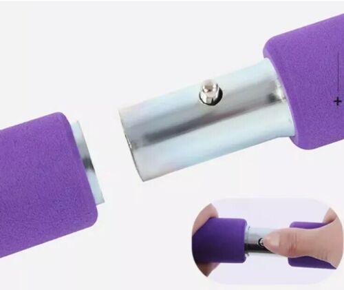 Pilates Exercise Bar - Portable Pilates Bar Kit with Resistance Bands Workout Bar Gym Stick Sports Toys - Tophatter Daily Deals