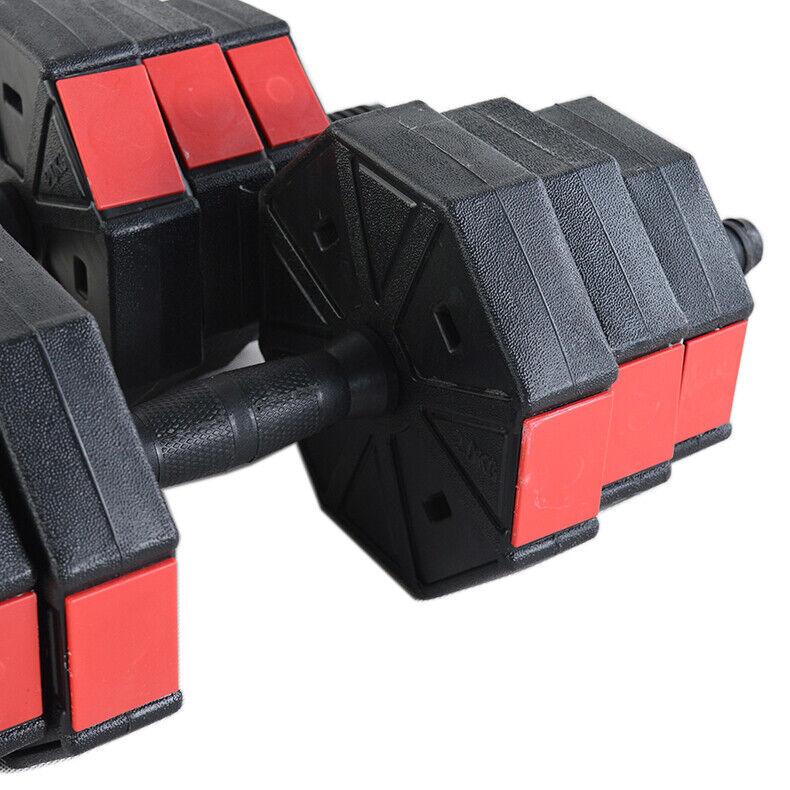 Heaviest Adjustable Dumbbells - Adjustable Dumbbell & Barbell Set Dumbbells & Barbells - Tophatter Daily Deals
