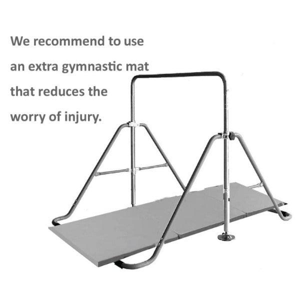 Childs Gymnastics Bar - Junior Training Bar Expandable Kids Horizontal Bars Children Kip Home Gym Fitness - Tophatter Daily Deals