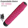 Expandable Baton Police Grade W/Sheath - Asst. colors/sizes 16 21 26 29 32 SD-Baton - Tophatter Daily Deals