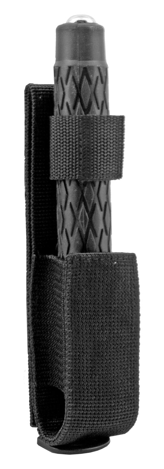 Chrome Baton Expandable Steel Police Stick Silver w/ Sheath - 16" Inch SD-Baton - Tophatter Daily Deals