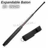 Expandable Baton Police Grade W/Sheath - Asst. colors/sizes 16 21 26 29 32 SD-Baton - Tophatter Daily Deals