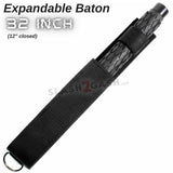 Expandable Baton Police Grade W/Sheath - Asst. colors/sizes 16 21 26 29 32 SD-Baton - Tophatter Daily Deals