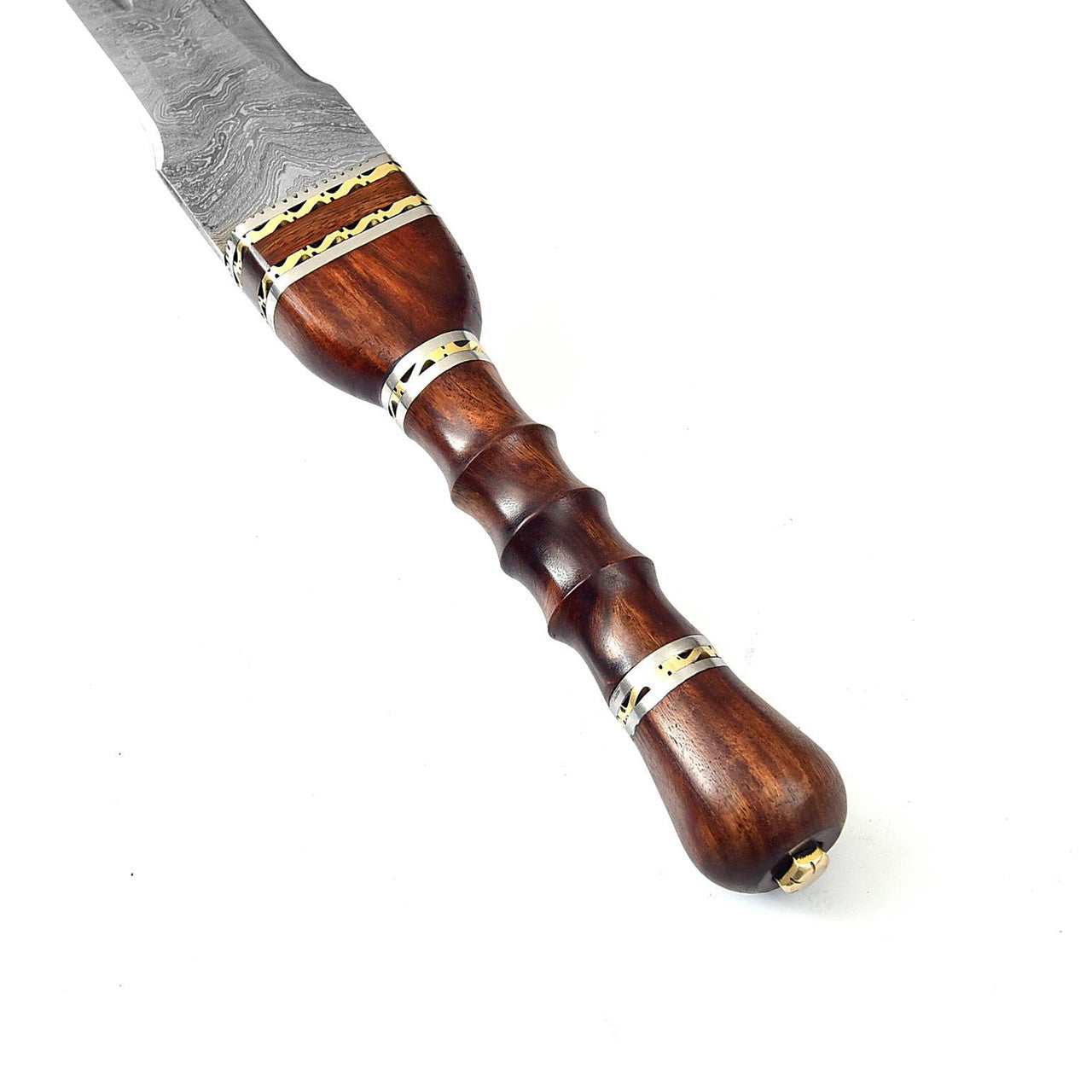 Exquisite Handmade Damascus Steel Roman Gladius Sword Swords - Tophatter Daily Deals