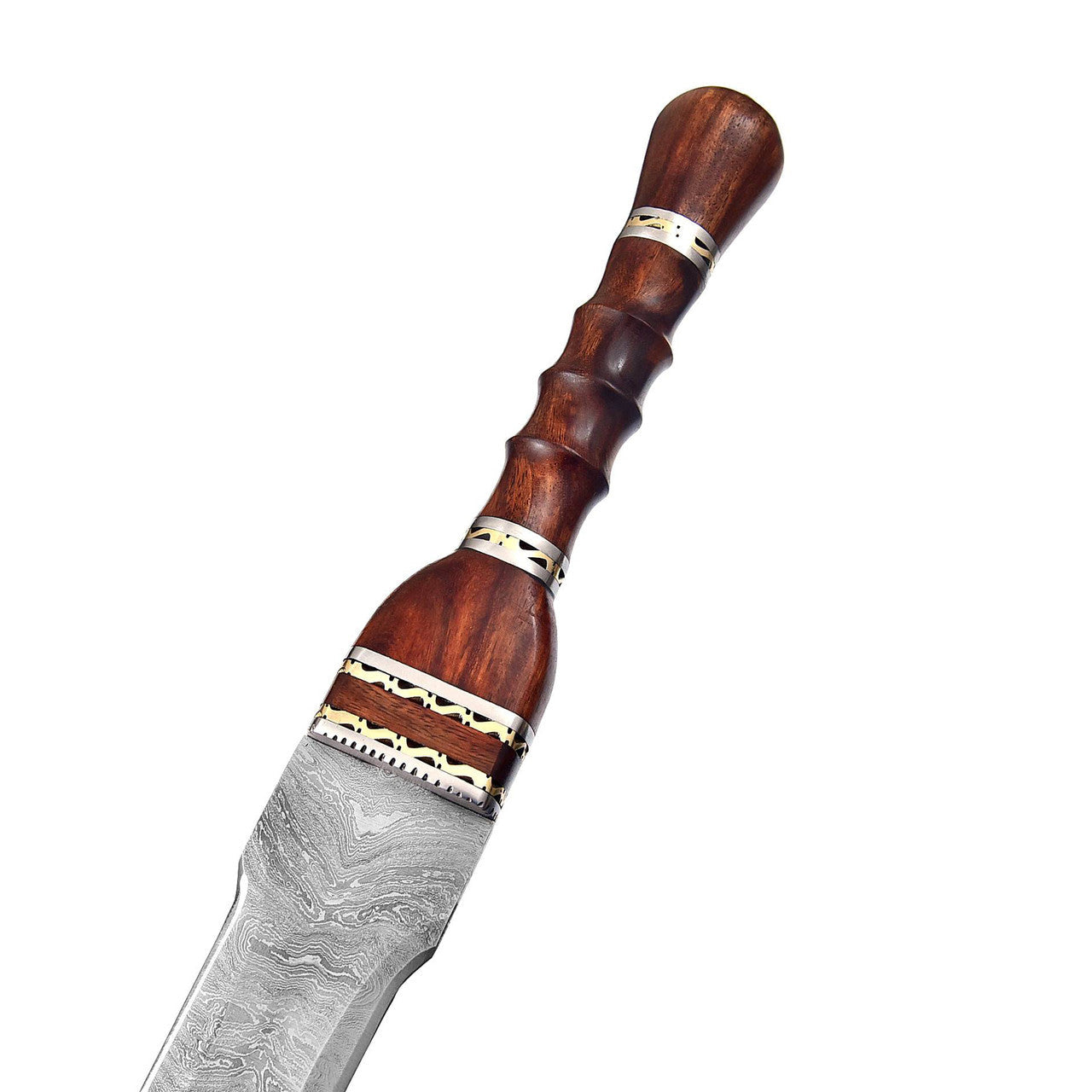 Exquisite Handmade Damascus Steel Roman Gladius Sword Swords - Tophatter Daily Deals