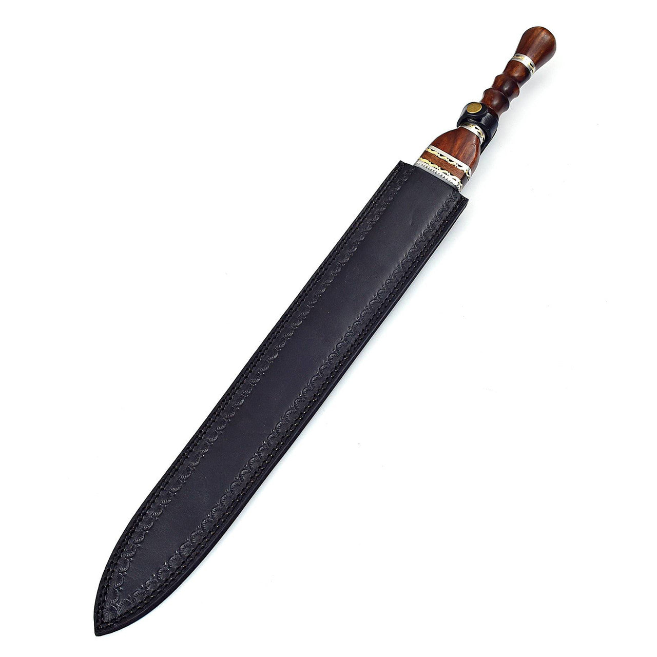 Exquisite Handmade Damascus Steel Roman Gladius Sword Swords - Tophatter Daily Deals