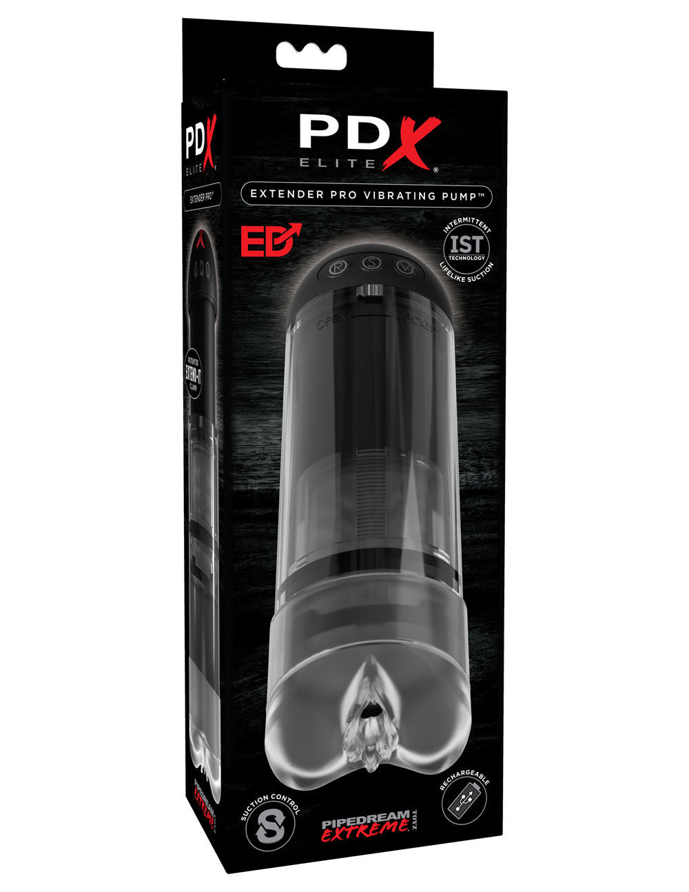 Extender Pro Vibrating Penis Pump with Custom Fit > Pumps > Penis Pumps Electric - Tophatter Daily Deals